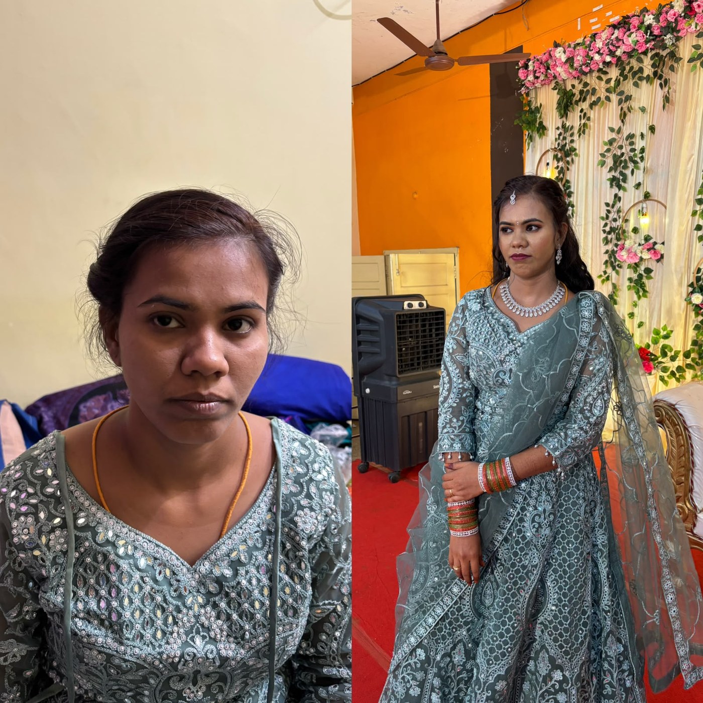 Reception makeover transformation